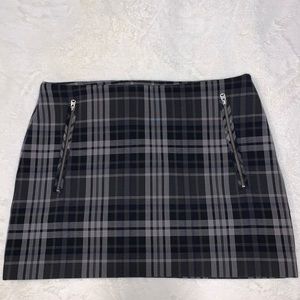 Wilfred plaid mini skirt